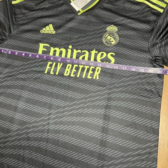 Adidas 22/23 Real Madrid Third Soccer Jersey Men's Size Large HI1656 Aeroready - Picture 6 of 8